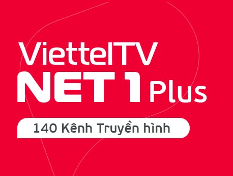 Combo NET1PLUS - Viettel TV 140 Kênh cho 61 Tỉnh