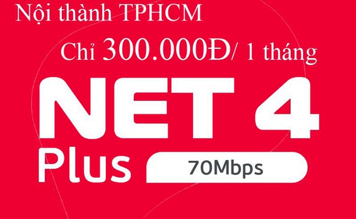 Lắp Wifi mạng Viettel nội thành TP HCM cực ưu đãi với gói NET4