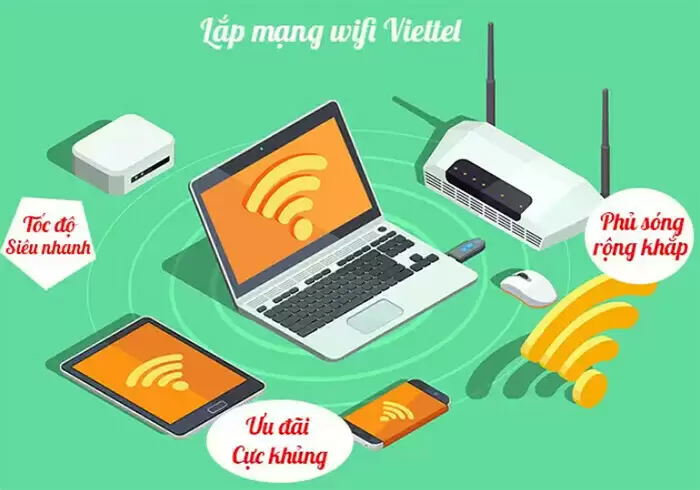 Wifi Viettel mang đến cho khách hàng nhiều lợi ích bất ngờ