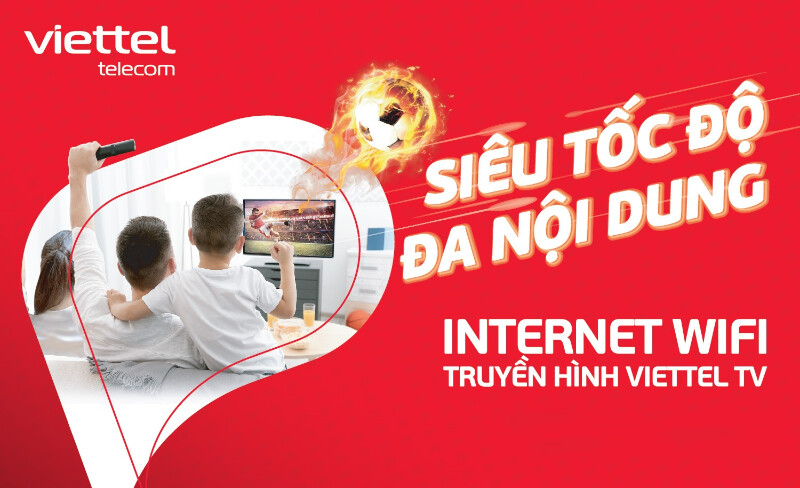 Gói combo internet + truyền hình FTTH mới nhất tại nhà mạng Viettel.