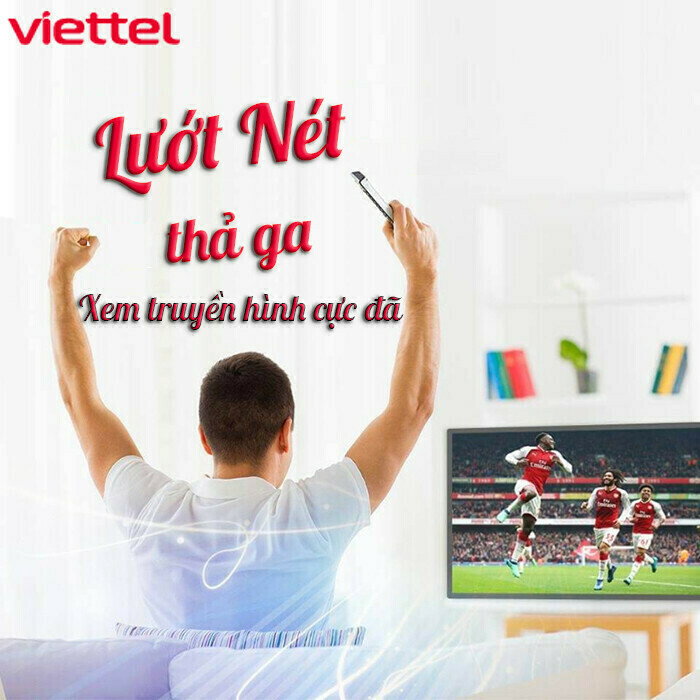 Gói combo internet + truyền hình cáp quang Viettel sẽ đáp ứng trọn vẹn nhu cầu sử dụng của người dùng.