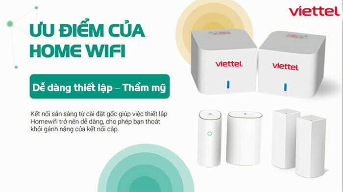 Home Wifi Viettel là một hệ thống mạng lưới các điểm phát Wifi