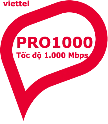 Gói Cước Pro1000 Viettel