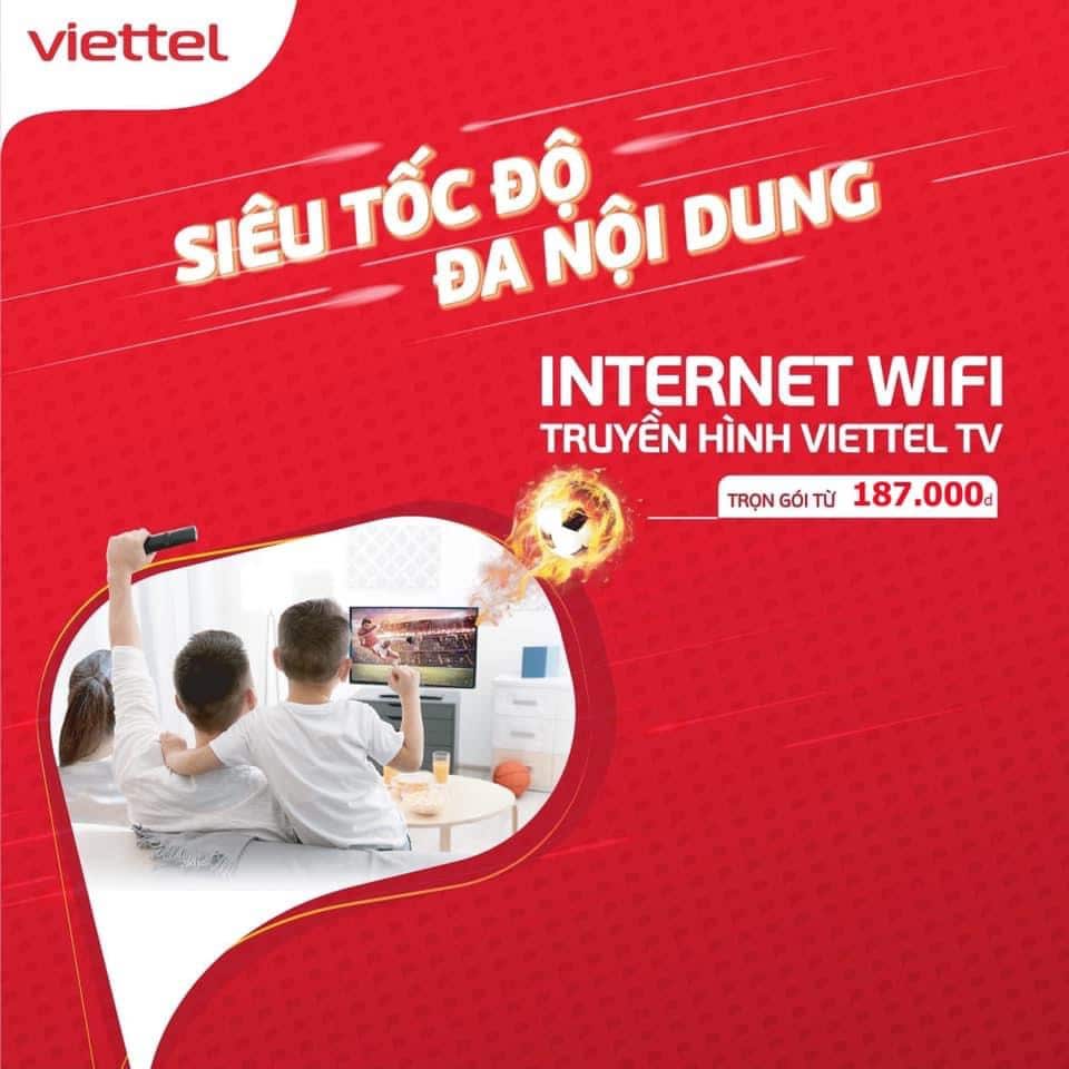 Combo Internet Viettel Giá Chỉ Từ 187k