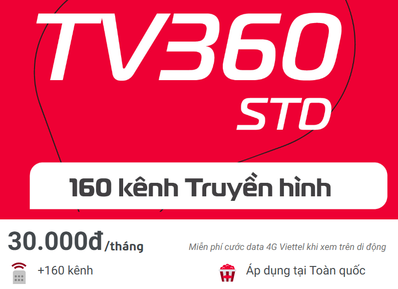 Goi Truyen Hinh Tv360 Std