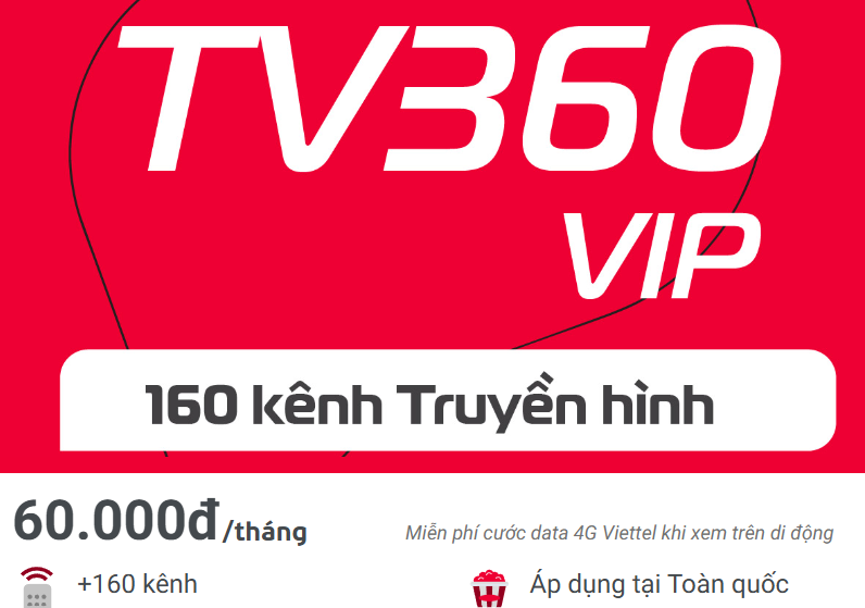 Goi Truyen Hinh Tv360 Vip