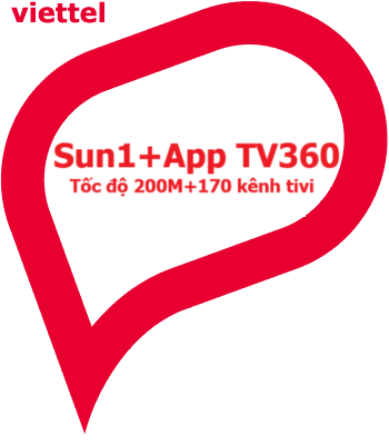 Combo Sun1 + App Tv360 Viettel